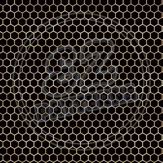 Burgundy Bees 013 Printed Pattern Vinyl