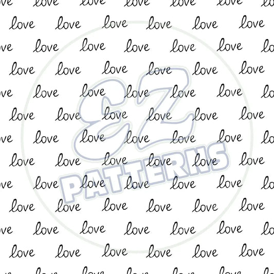 Love Connection 009 Printed Pattern Vinyl
