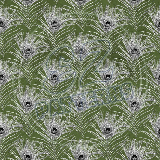 Peacock Feathers 012 Printed Pattern Vinyl